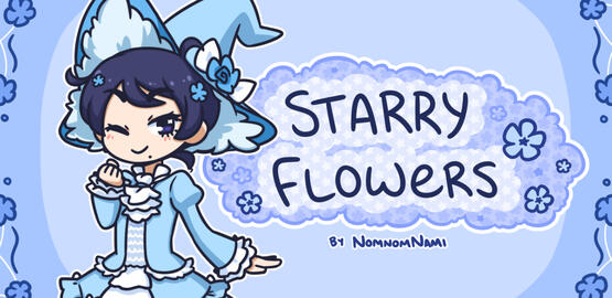Starry Flowers (release date: 2/27/2021)